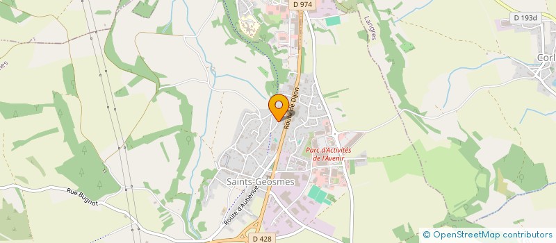 localisation de l'entreprise MADAME ANAIS ROYER à SAINTS-GEOSMES
