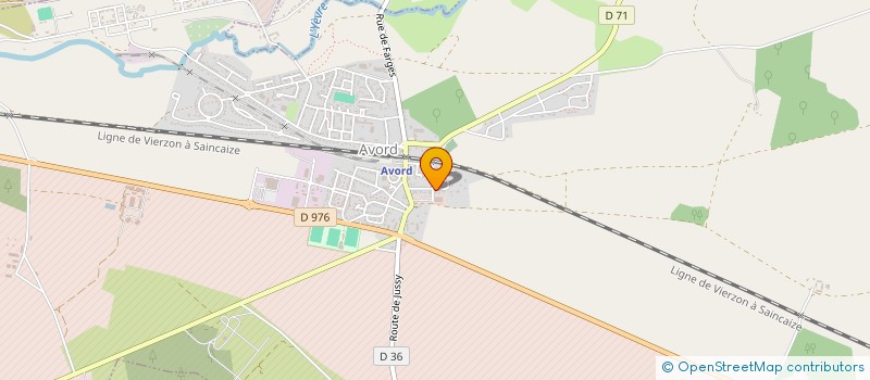 localisation de l'entreprise MADAME ANAIS RUAULT  AVORD