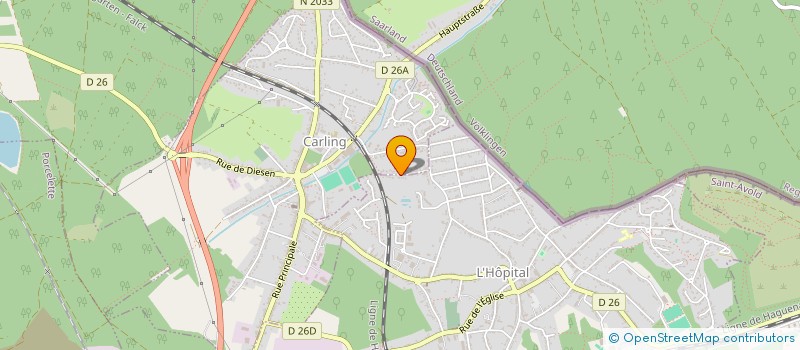 localisation de l'entreprise MADAME ANAIS RUNTZ  L'HOPITAL