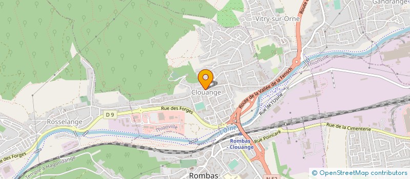 localisation de l'entreprise MADAME ANAIS RUPA  MOYEUVRE-GRANDE