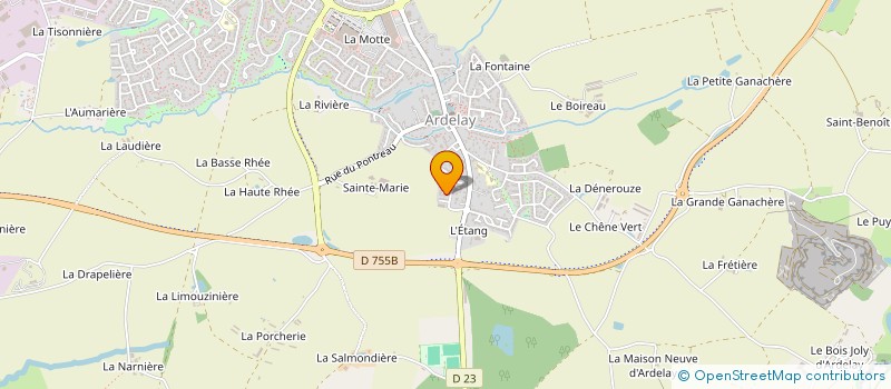 localisation de l'entreprise MADAME ANAIS SAI  LES HERBIERS