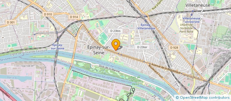 localisation de l'entreprise MADAME ANAIS SAIDJ à EPINAY-SUR-SEINE