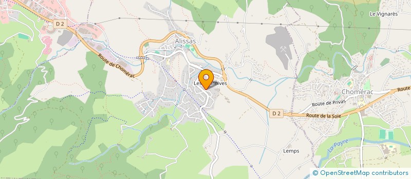 localisation de l'entreprise MADAME ANAIS SALAGNAD-BENIER  ROCHESSAUVE