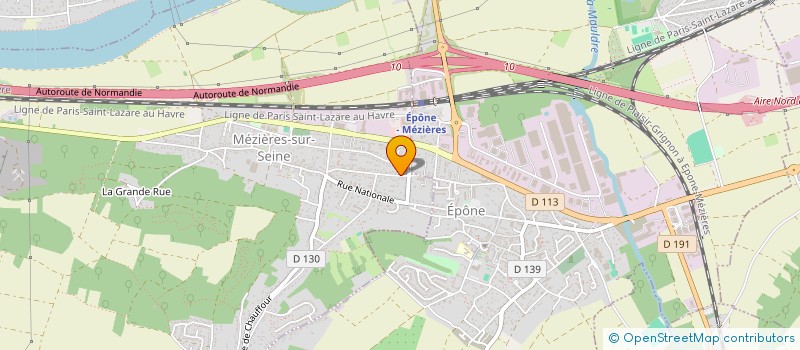 localisation de l'entreprise MADAME ANAIS SALAUN  MEZIERES-SUR-SEINE