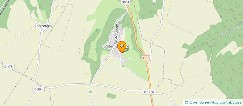 localisation de l'entreprise MADAME ANAIS SALLES  VILLEMONTOIRE