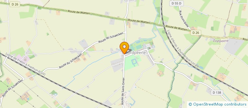 localisation de l'entreprise MADAME ANAIS SAMSOEN  NOORDPEENE