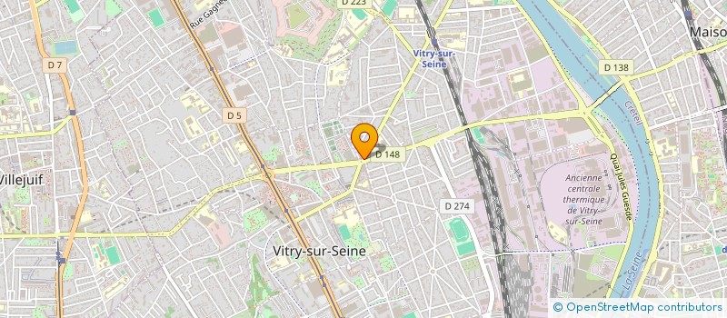 localisation de l'entreprise MADAME ANAIS SANCHES GOMES à VITRY-SUR-SEINE
