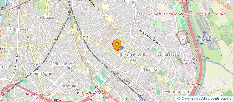localisation de l'entreprise MADAME ANAIS SANCHEZ à TOULOUSE