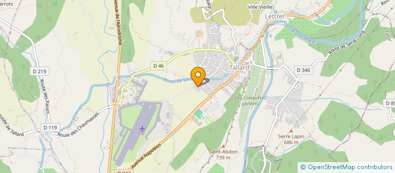 localisation de l'entreprise MADAME ANAIS SANNA  LARAGNE-MONTEGLIN