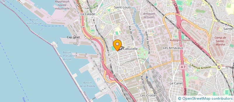 localisation de l'entreprise MADAME ANAIS SANTIAGO à MARSEILLE