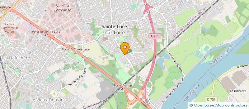 localisation de l'entreprise MADAME ANAIS SAUVEE  MAUVES-SUR-LOIRE