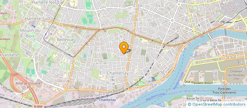 localisation de l'entreprise MADAME ANAIS SAUZET  NANTES
