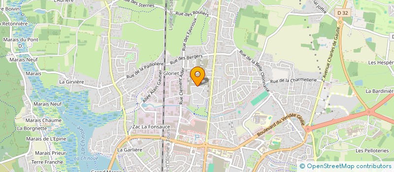 localisation de l'entreprise MADAME ANAIS SCHATZ à LES SABLES-D'OLONNE