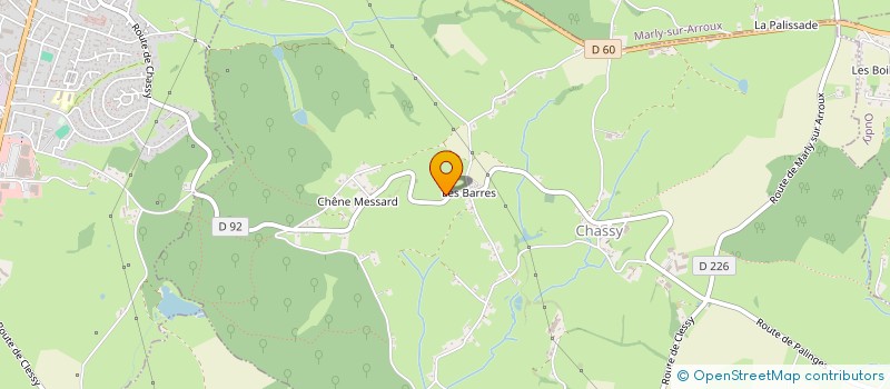 localisation de l'entreprise MADAME ANAIS SCHEFFER  CHASSY