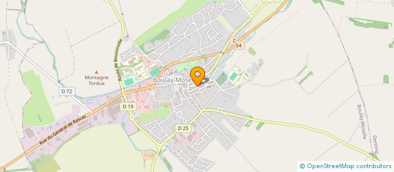 localisation de l'entreprise MADAME ANAIS SCHLERET  BOULAY-MOSELLE