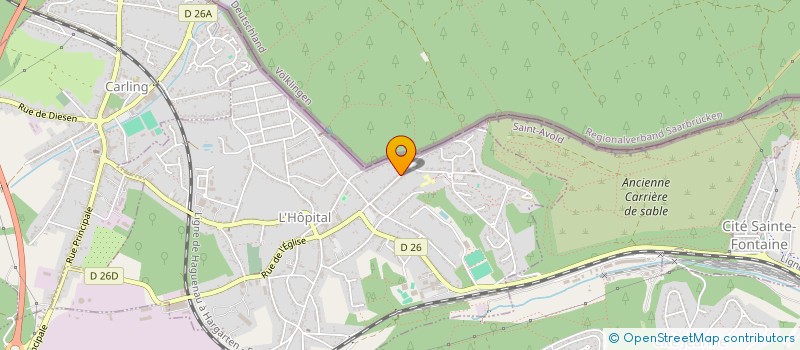 localisation de l'entreprise MADAME ANAIS SCHMITT  L'HOPITAL