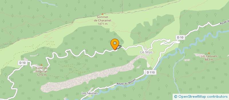 localisation de l'entreprise MADAME ANAIS SCHMITT  LE MAS