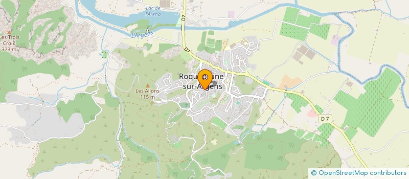 localisation de l'entreprise MADAME ANAIS SCIARAFFA à ROQUEBRUNE-SUR-ARGENS