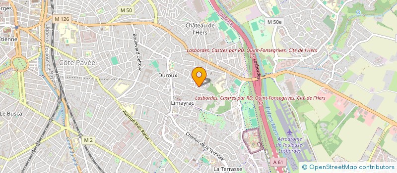 localisation de l'entreprise MADAME ANAIS SCREMIN à TOULOUSE