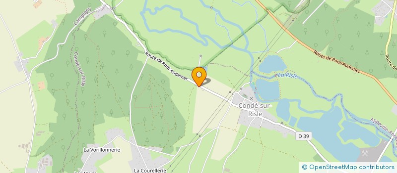 localisation de l'entreprise MADAME ANAIS SEFYS  CONDE-SUR-RISLE