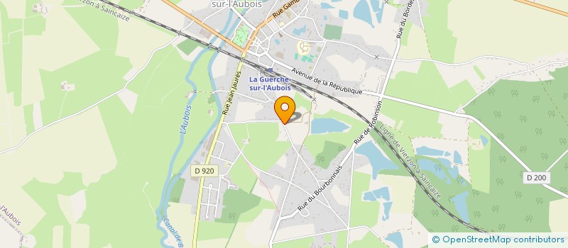 localisation de l'entreprise MADAME ANAIS SEIBERRAS à LA GUERCHE-SUR-L'AUBOIS