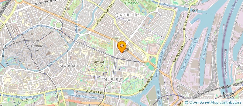 localisation de l'entreprise MADAME ANAIS SEILER à STRASBOURG