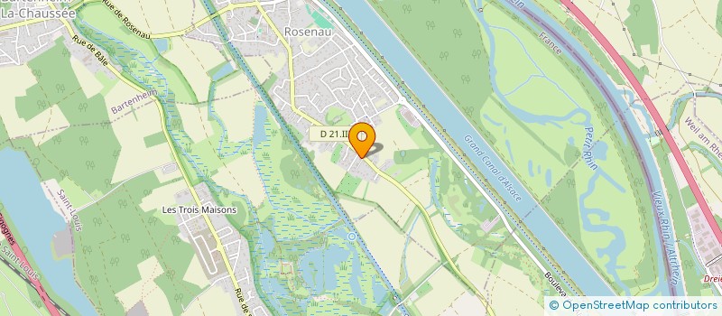 localisation de l'entreprise MADAME ANAIS SERANGELI  ROSENAU