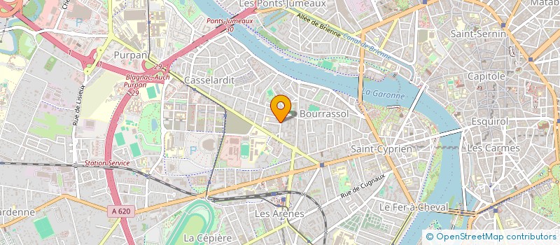 localisation de l'entreprise MADAME ANAIS SERICOLA  TOULOUSE