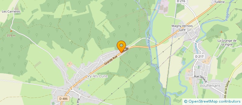 localisation de l'entreprise MADAME ANAIS SERRURIER  MAGNY-VERNOIS