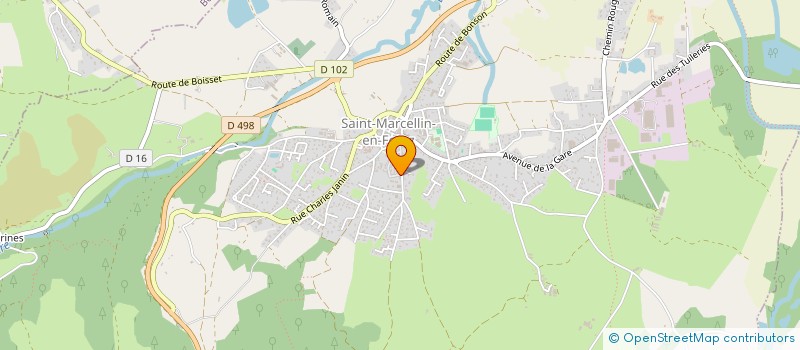 localisation de l'entreprise MADAME ANAIS SEYCHAL  SAINT-MARCELLIN-EN-FOREZ