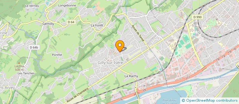 localisation de l'entreprise MADAME ANAIS SHINTU-VIDAL  GILLY-SUR-ISERE