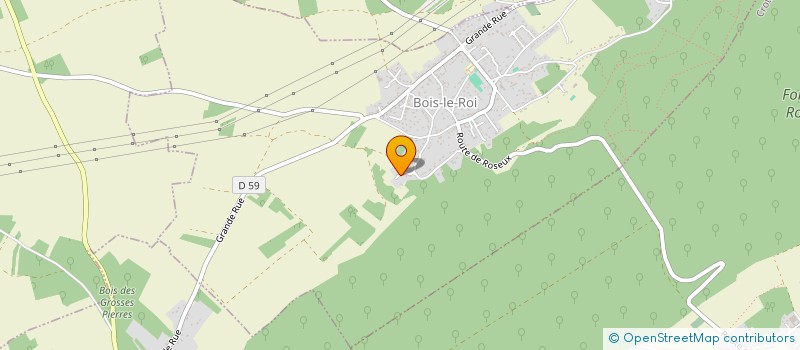 localisation de l'entreprise MADAME ANAIS SICARD  BOIS-LE-ROI