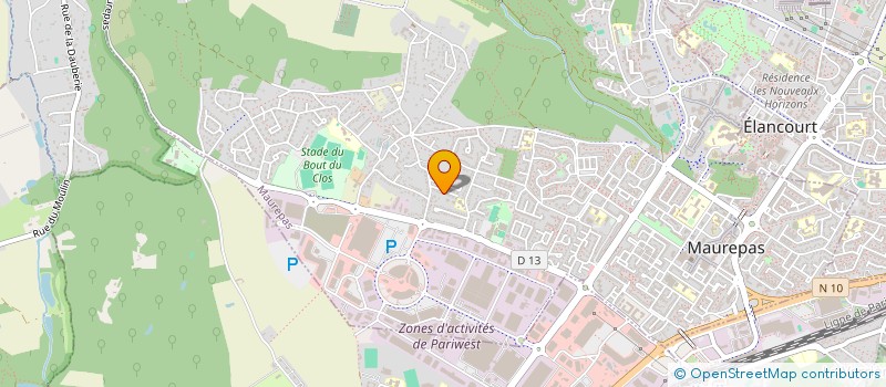 localisation de l'entreprise MADAME ANAIS SIDARAY  MAUREPAS