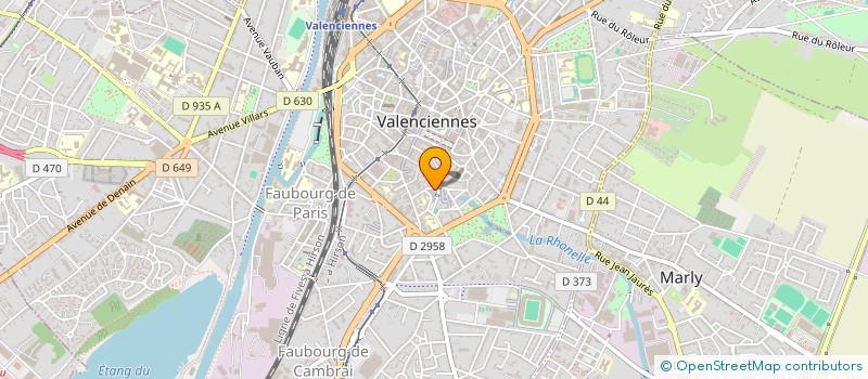 localisation de l'entreprise MADAME ANAIS SIMONNET à VALENCIENNES
