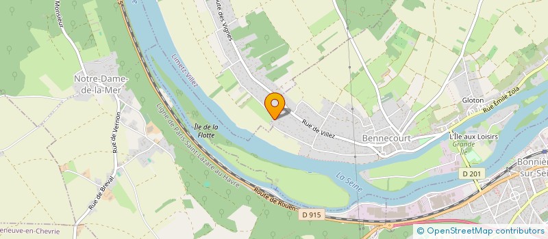 localisation de l'entreprise MADAME ANAIS SITTA  BENNECOURT