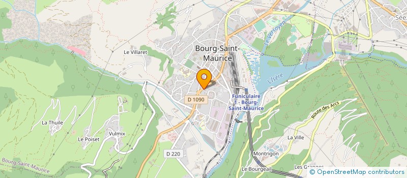 localisation de l'entreprise MADAME ANAIS SKALSKI à BOURG-SAINT-MAURICE