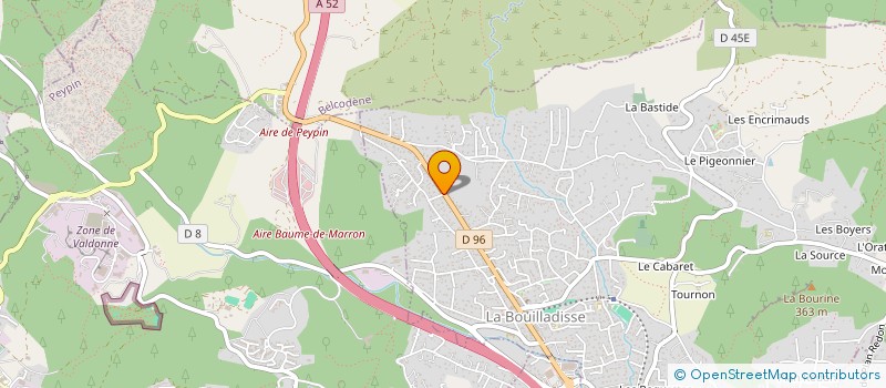 localisation de l'entreprise MADAME ANAIS SKLAB  LA BOUILLADISSE