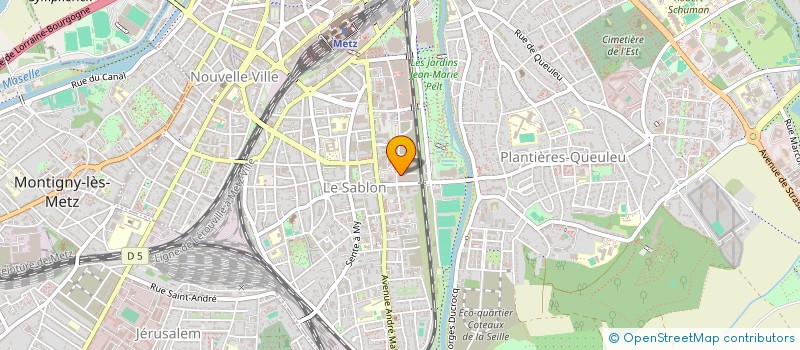 localisation de l'entreprise MADAME ANAIS SOLMA  METZ