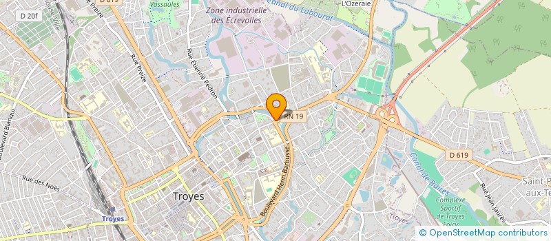 localisation de l'entreprise MADAME ANAIS SOLOFO RASOLONIAINA  TROYES