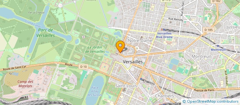 localisation de l'entreprise MADAME ANAIS SORNIN à VERSAILLES