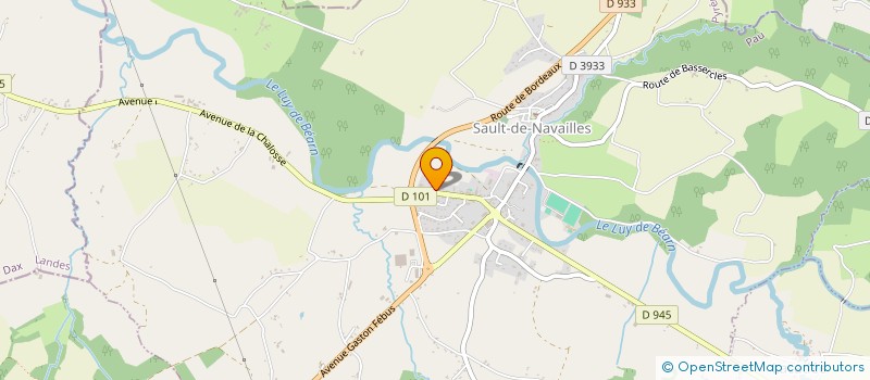 localisation de l'entreprise MADAME ANAIS SOUBELET  SAULT-DE-NAVAILLES