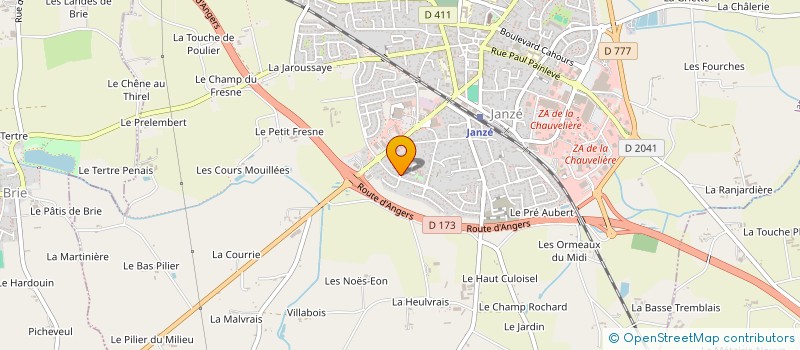 localisation de l'entreprise MADAME ANAIS SOULAS  JANZE