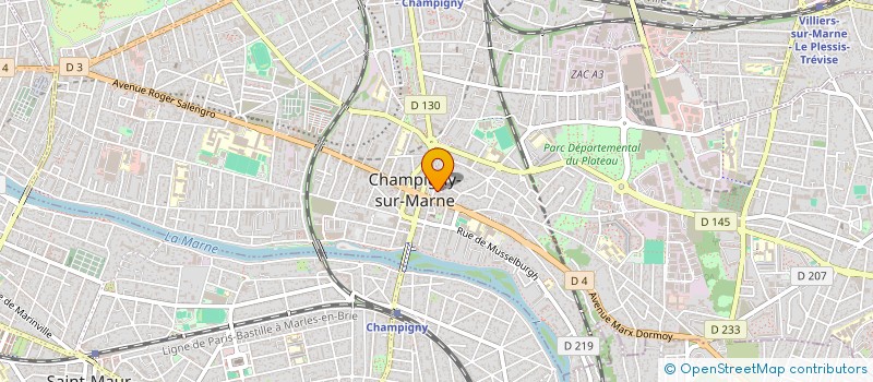 localisation de l'entreprise MADAME ANAIS SOUQUET à CHAMPIGNY SUR MARNE