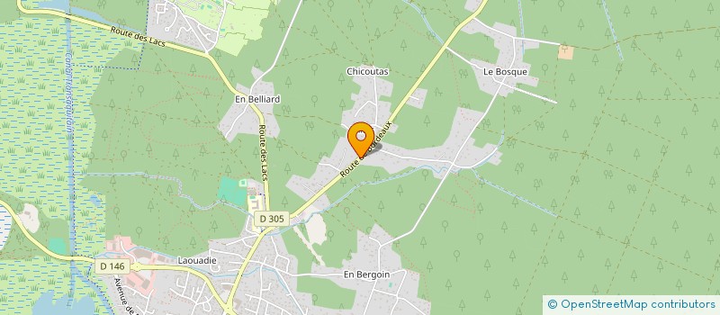 localisation de l'entreprise MADAME ANAIS SOUSA  BISCARROSSE