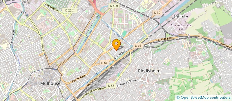 localisation de l'entreprise MADAME ANAIS SOUTON  MULHOUSE