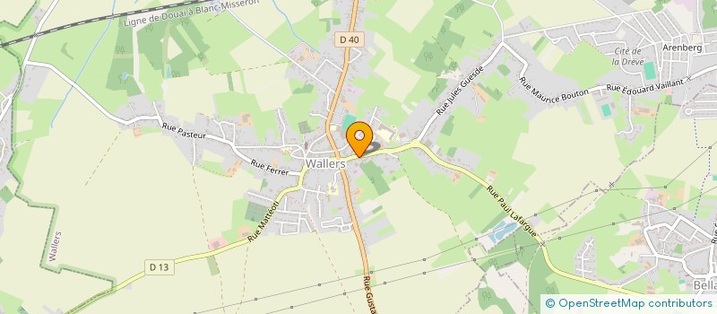 localisation de l'entreprise MADAME ANAIS SPOTO  WALLERS