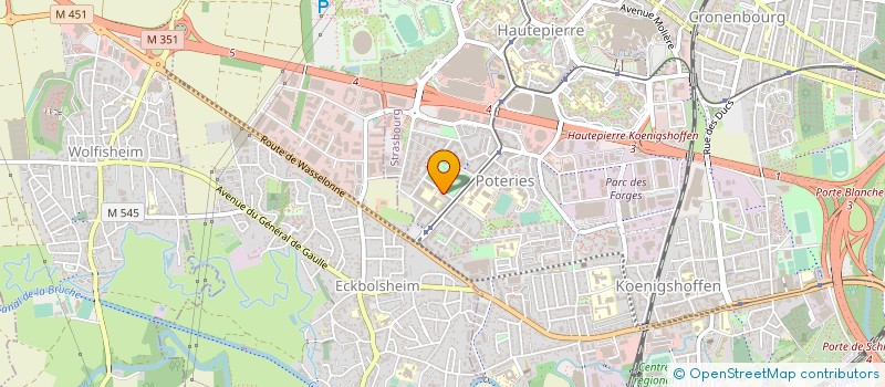 localisation de l'entreprise MADAME ANAIS STARCK à STRASBOURG