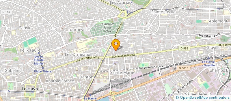 localisation de l'entreprise MADAME ANAIS STIL  LE HAVRE