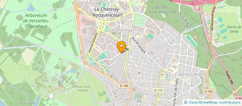 localisation de l'entreprise MADAME ANAIS TEA  LE CHESNAY-ROCQUENCOURT