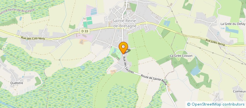 localisation de l'entreprise MADAME ANAIS TEXIER à SAINTE-REINE-DE-BRETAGNE
